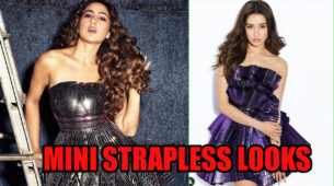 Sara Ali Khan Vs Shraddha Kapoor: Which Diva Looks Like A Barbie Doll In Mini Strapless Dress?