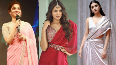 Sarre Not Sorry!!! Tamannaah Bhatia, Malavika Mohanan & Keerthy Suresh’s ‘oh so hot’ moments in saree