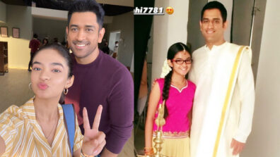 Secret Relationship: Anushka Sen’s family moment with MS Dhoni, see viral photo