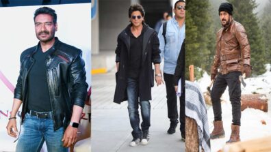 Shah Rukh Khan, Salman Khan & Ajay Devgn’s Leather Jacket Fashion For Winter Style Is Swag Goals