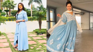 Shehnaaz Gill Vs Hina Khan: Which Diva Looks Regal In Royal Blue Ethnic?