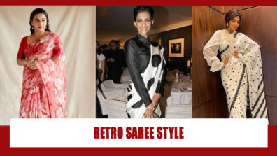 Shilpa Shetty, Vidya Balan & Sonam Kapoor’s Hottest Retro Style Saree Looks That Made Us ‘Deewana’