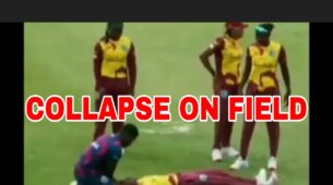 SHOCKING FOOTAGE: Two West Indies women cricketers collapse on field, hospitalized immediately