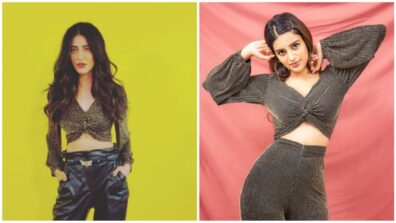 Shruti Haasan Vs Nidhhi Agerwal: Which Diva Slew The Glitter Crop Top?