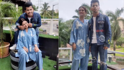 Siddharth Nigam caught on camera pulling Avneet Kaur’s cheeks in a cute way, fans can’t stop blushing