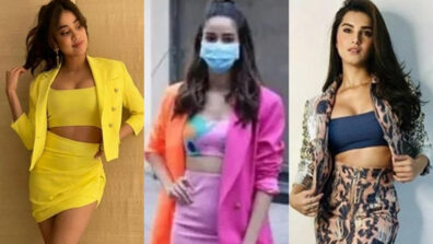 Slay the ‘boss babe’ vibes in a cropped blazer the Janhvi Kapoor, Ananya Panday & Tara Sutaria style