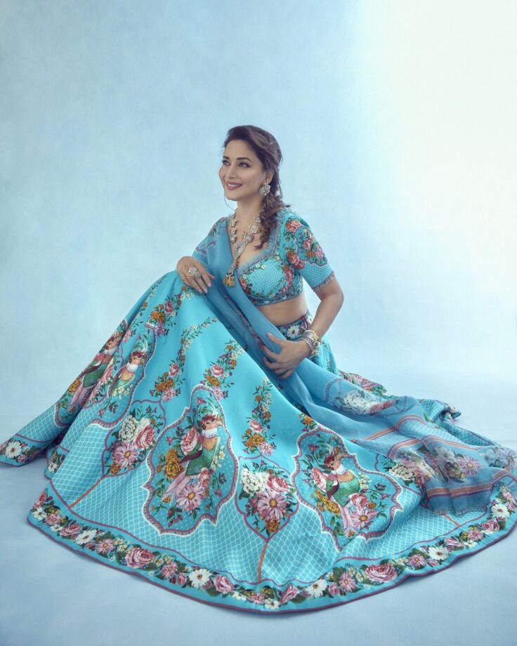 Slay The Traditional Hairdo To Level Up Your Traditional Attire From Madhuri Dixit - 3