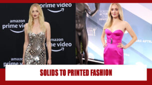 Solids And Printed Dresses Of Sophie Turner To Steal In Monsoon