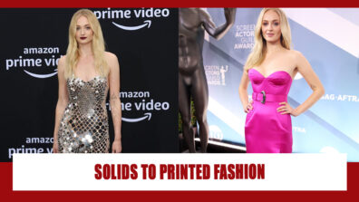 Solids And Printed Dresses Of Sophie Turner To Steal In Monsoon