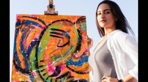 Sonakshi Sinha turns a painter, check out her viral art