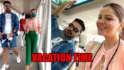 Spotted Airport Look: Rubina Dilaik and Abhinav Shukla go on a vacation