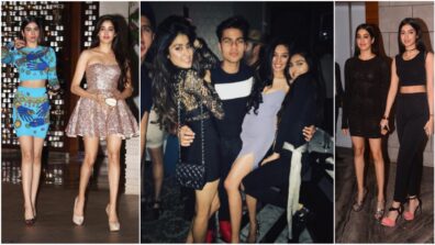 Sridevi’s Daughters Janhvi Kapoor And Khushi Kapoor Are Quite The Party Girls In Town, See Pics