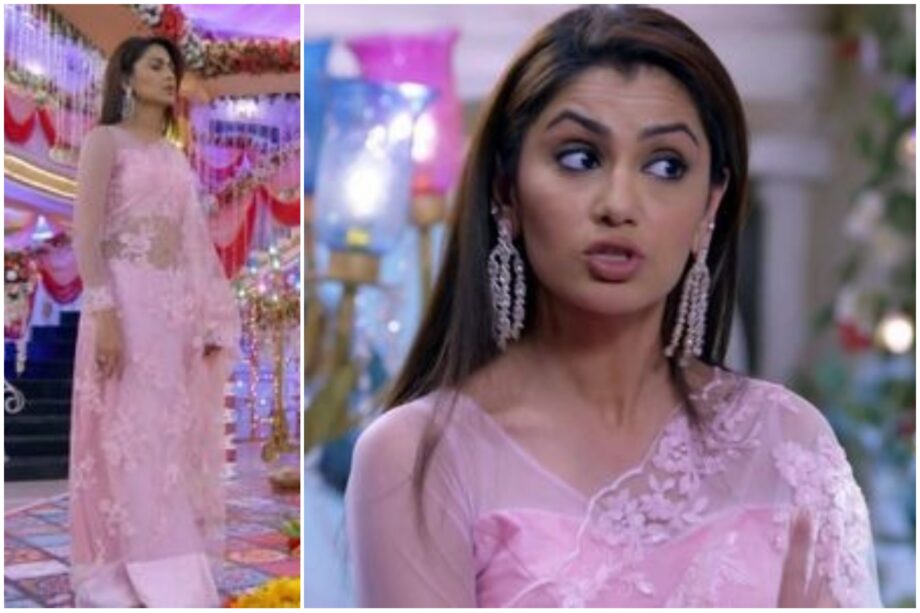 Sriti Jha Vs Shraddha Arya: Which Damsel Rocks The Baby Pink Saree? - 0