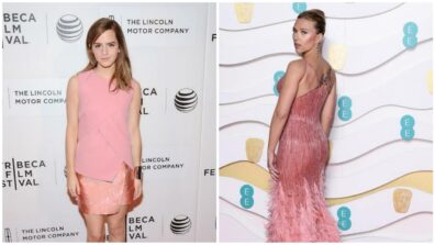 Coz Girls Like To Dress: Emma Watson & Scarlett Johansson’s Looks In Pink To Fall For