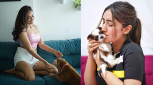Surbhi Jyoti & Ashnoor Kaur’s adorable ‘pawsome’ connection