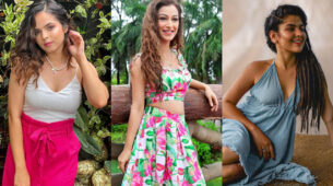 Taarak Bold Beauties: Palak Sindhwani, Sunayana Fozdar & Nidhi Bhanushali’s sensuous midi crop dresses that made us feel the heat