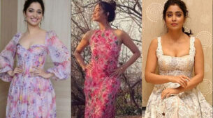 Tamannaah Bhatia, Keerthy Suresh, Shriya Saran & midi floral vibes, a quintessential visual delight