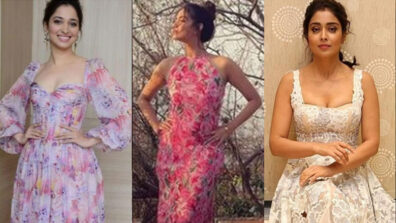 Tamannaah Bhatia, Keerthy Suresh, Shriya Saran & midi floral vibes, a quintessential visual delight