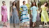 Tamannaah Bhatia’s Solid To Floral Midi Dresses Are A Fashionable Monsoon Pick