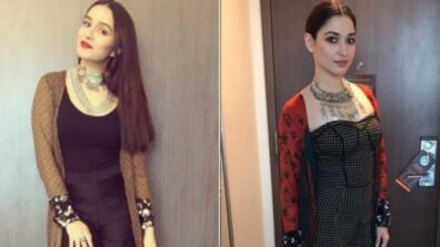 Tamannaah Vs Shraddha Kapoor: Who Wore The Long Cardigan With Chunk Jewellery Better?