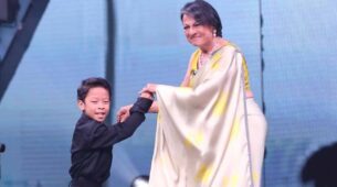 Super Dancer – Chapter 4: Tanuja shakes a leg with contestant Soumit on Aao Twist Karein