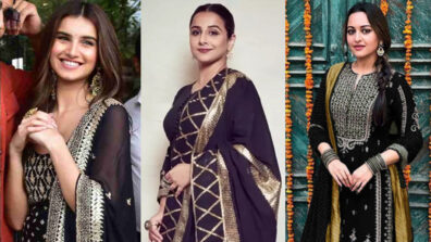 Tara Sutaria, Vidya Balan, Sonakshi Sinha & black sharara outfits, the ‘perfect’ vogue goals