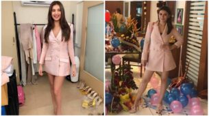 Tara Sutaria Vs Hansika Motwani: Who Slayed In A Pastel Pink Blazer Dress?