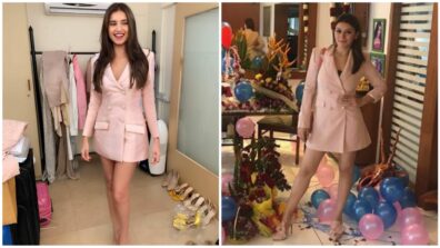 Tara Sutaria Vs Hansika Motwani: Who Slayed In A Pastel Pink Blazer Dress?