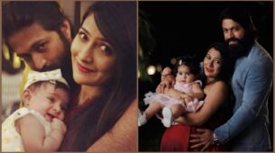 Throwback alert: Yash and Radhika’s daughter Arya playing with her own shadow in a video goes viral