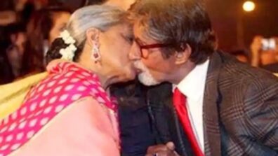 Throwback To The Screen Awards: When Amitabh Bachchan Kisses Jaya Bachchan, It Left Fans In Shock And Surprise. Take A Look