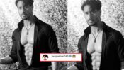Tiger Shroff flaunts his chiseled abs in latest hot picture, Jacqueline Fernandez loves it