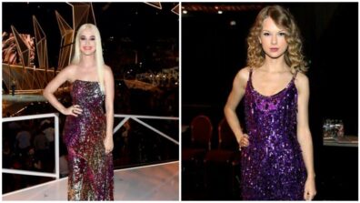 Golden Glimmer Fashion Of Katy Perry & Taylor Swift