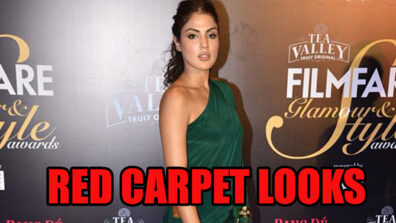 Timeline Of Rhea Chakraborty’s Hot Red Carpet Moments To Make You Sweat