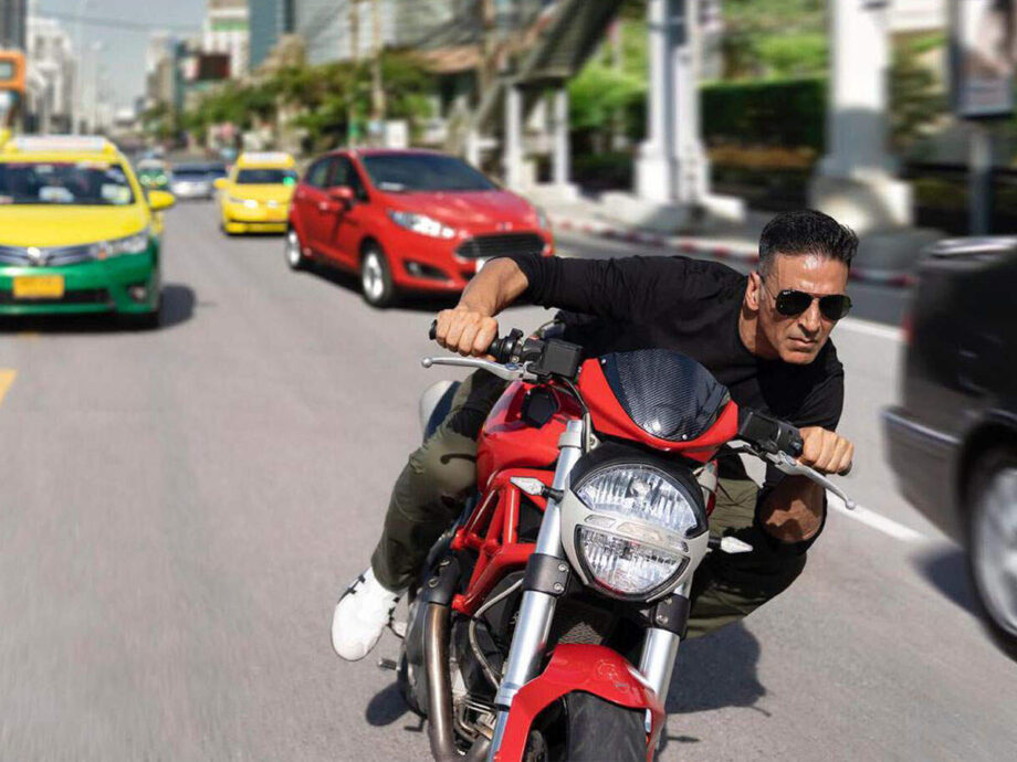 Times When Akshay Kumar Proved His Love For Bikes - 0