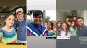 TMKOC gang Palak Sindhwani, Kush Shah, Sunayana Fozdar & Mandar Chandwadkar’s early-morning ‘hang out’ fun, see pics