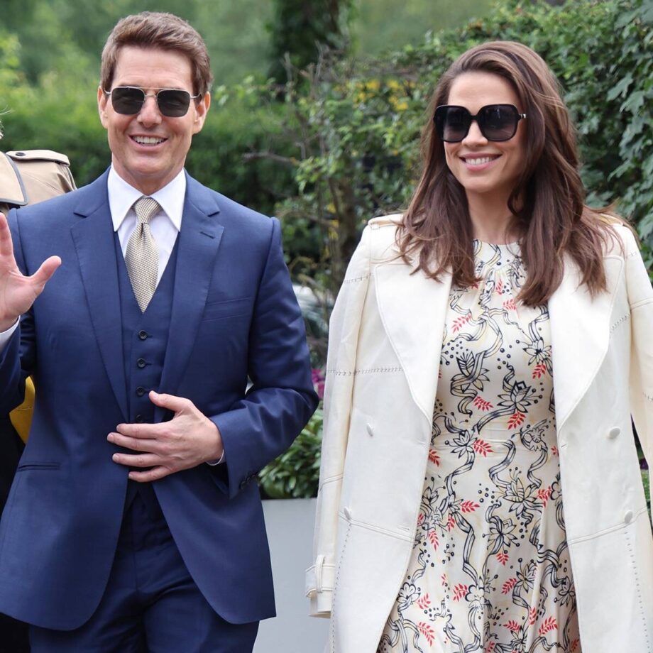 Tom Cruise Attends Wimbledon 2021 With Rumoured Girlfriend Hayley Atwell; See Heart-Warming Pictures - 2