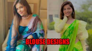 Trendy Blouse Designs Of Rubina Dilaik Is Best For A Festive Season, Take Cues