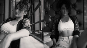 TV bahu Shivya Pathania goes bold in bralette pictures: watch private bedroom photos