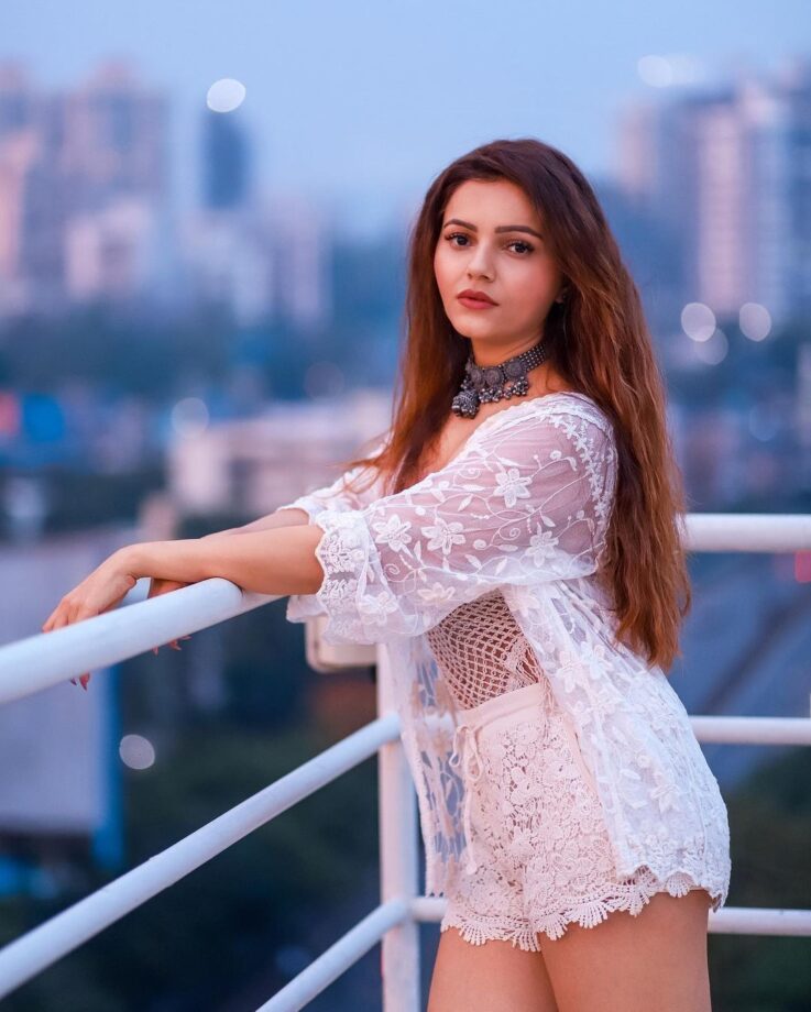 Beauty & Blooming: Rubina Dilaik Is Giving Us Bright Summery Vibes On Polka Dots Outfits! Take Cues - 8