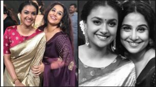 Unknown Story: When Vidya Balan & Keerthy Suresh delightedly crossed paths with each other, deets inside