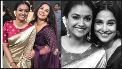 Unknown Story: When Vidya Balan & Keerthy Suresh delightedly crossed paths with each other, deets inside