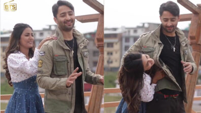 [Video] Shaheer Sheikh & Hina Khan’s romantic ‘Kuch Kuch Hota Hai’ moment during Baarish song, we bet you will be reminded of Shah Rukh Khan and Kajol