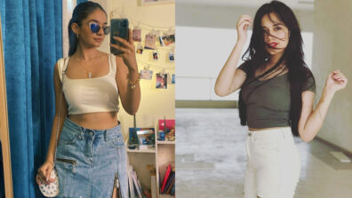 Viral Alert: Anushka Sen & Jannat Zubair Rahmani’s hottest sensuous moments in crop tops & shorts