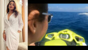 Viral Video: Dhvani Bhanushali looks super hot in a bathrobe, enjoys speedboat ride in the sea