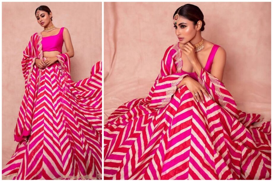 Wanna Make Your Ethnic Bottom Wear Game Stylish: Take Cues From Mouni Roy - 0