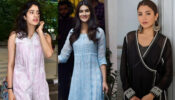 Want to slay the simple casual regular kurta style? Take vogue cues from Janhvi Kapoor, Kriti Sanon & Anushka Sharma