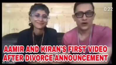 Watch Now: Aamir Khan & Kiran Rao’s first message together after divorce announcement