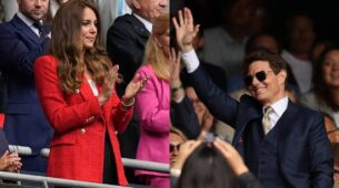 WATCH Now: Did Kate Middleton Smile & Blush Seeing Tom Cruise At Euro 2020? See Viral Moment