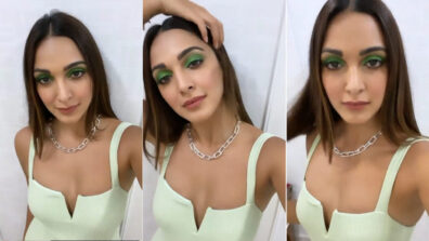 Watch Now: Kiara Advani gets a new makeover, fans in love with her new hairdo & green eye make-up