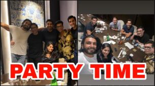 Watch Now: Ranveer Singh, Karan Johar & gang party hard at a private hotel in Delhi, see viral moments